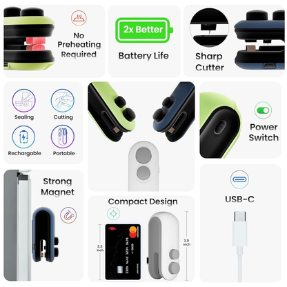 [ 2 IN 1] USB Sealer